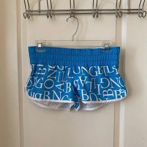 Billabong turquoise logo board shorts
